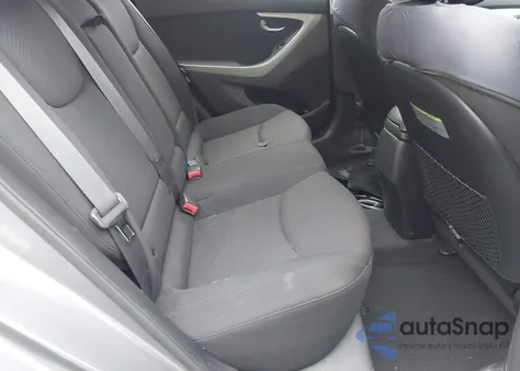 2016 Hyundai Elantra Value Edition из США, поврежденный, VIN KMHDH4AE9GU493686